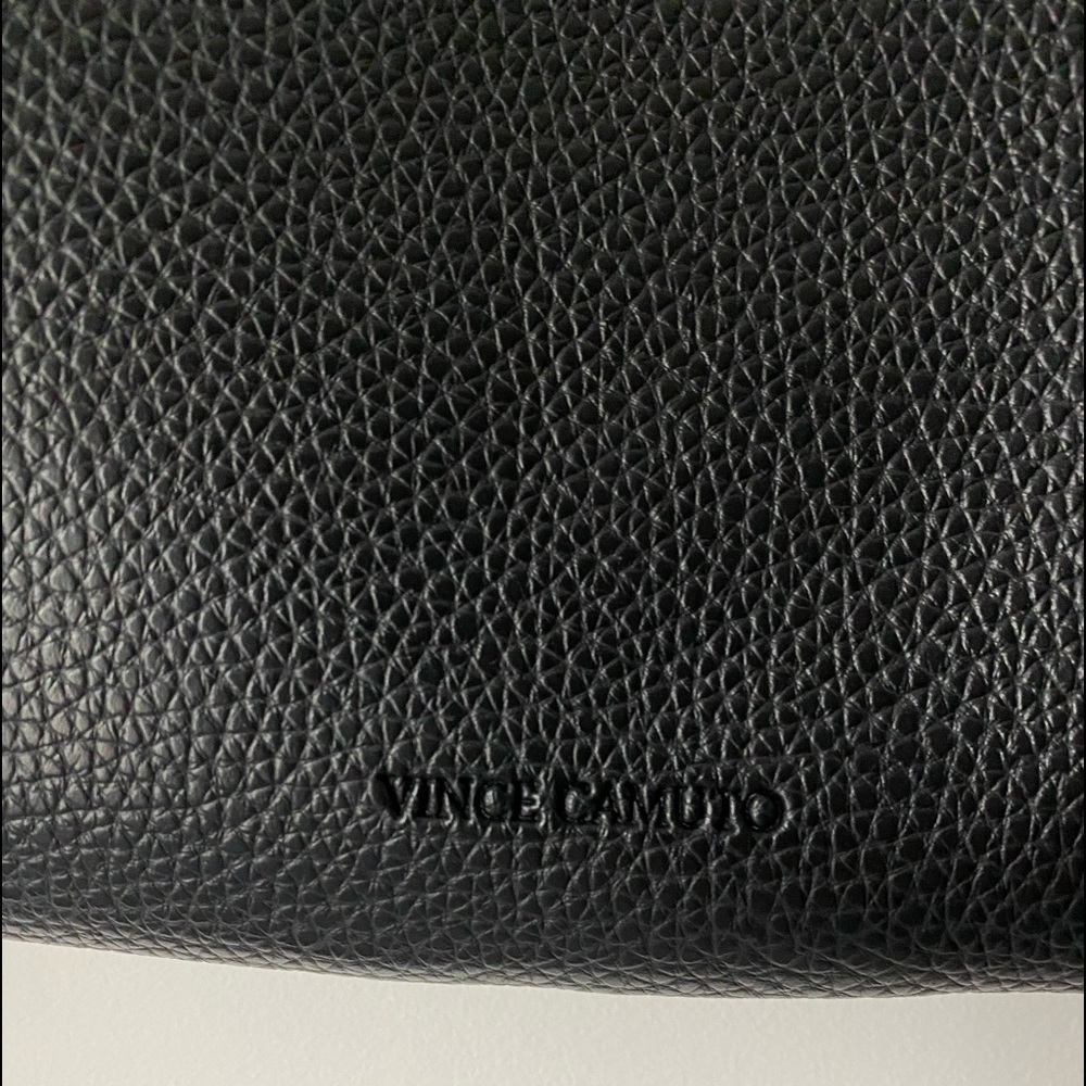 Vince Camuto Vegan Leather Tote - Black and Grey - Picture 5 of 13